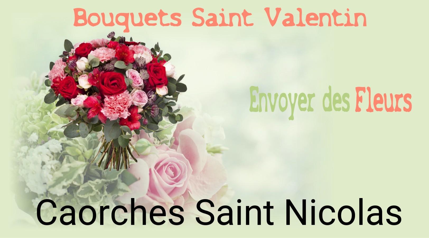 Roses de Saint-Valentin livrées à Caorches-Saint-Nicolas